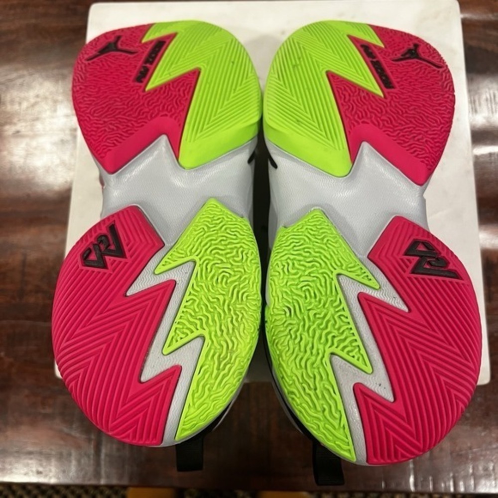 Nike Air Jordan One Take 3 Neon Electric‎ Green Pink Prime Grey Men's 10.5 - Picture 6 of 8